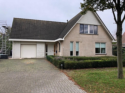 huis wit schilderen of keimen - voor